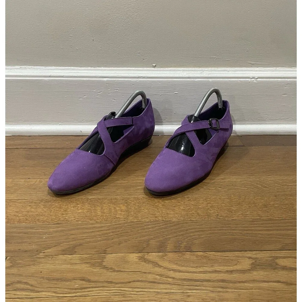 Arche purple suede